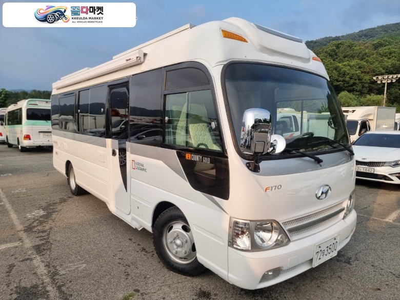 카운티롱바디캠핑카 팝니다