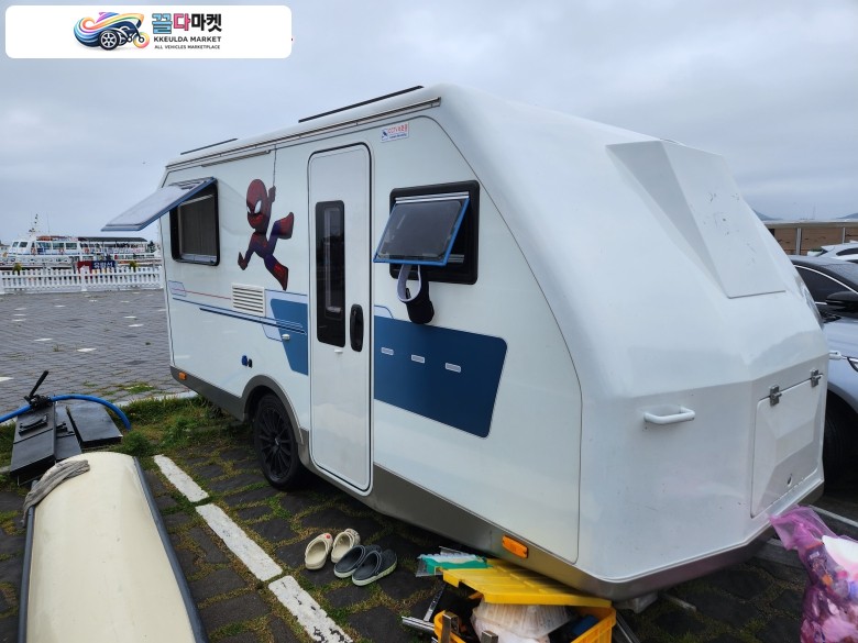 아파트 지하주차장 보관 가능한 듀오탑 카라반 DTX2-550