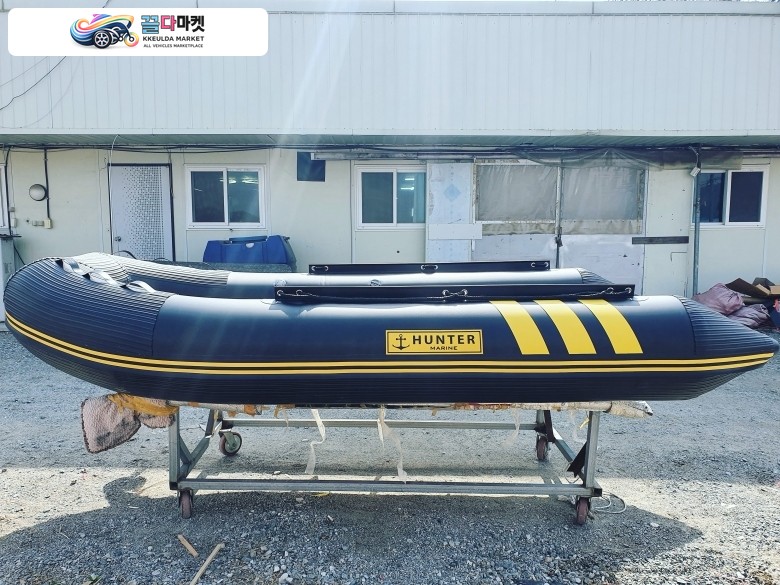 [헌터마린] NEW헌터 G360 콤비보트 틸러식//국산콤비//제작공장직판
