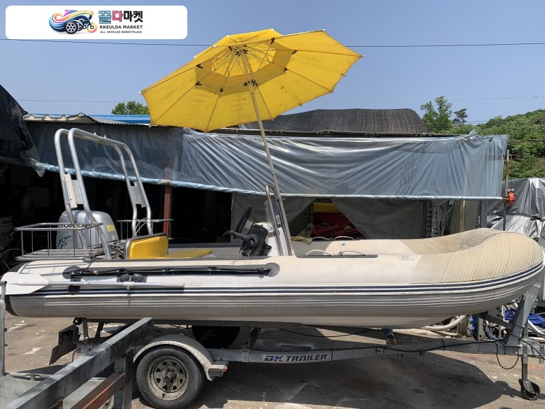 480콤비보트+혼다50마력4싸이클+추레라포함 650만원에판매