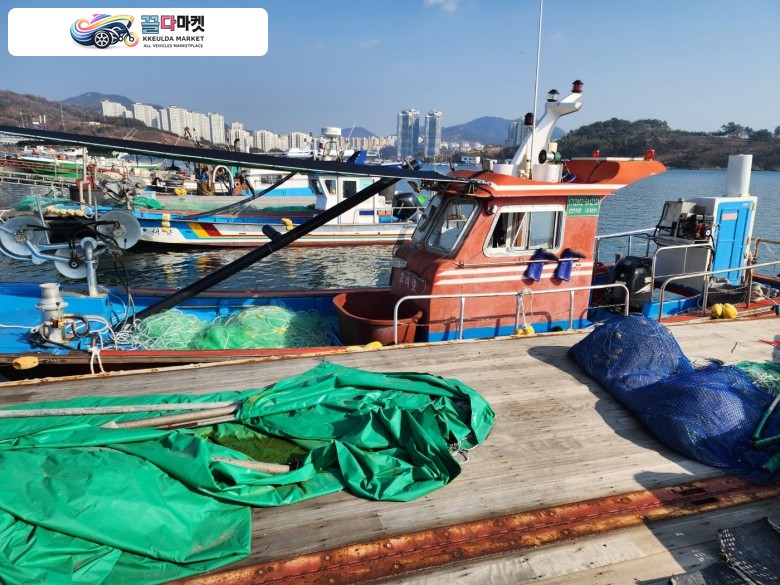 2.61톤 연안자망 어선및빠지까지 판매 합니다 