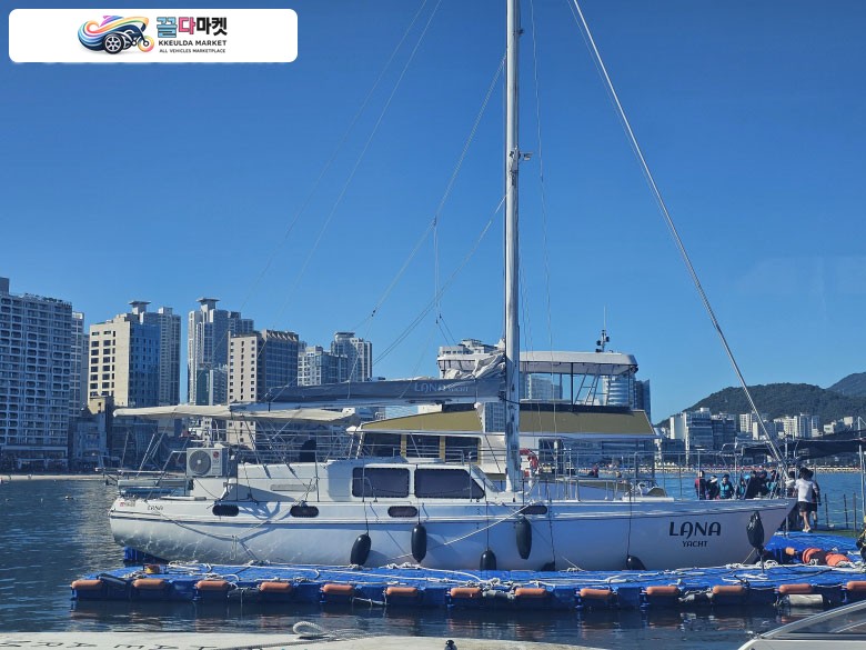 수입기타/세일미국요트45ft 25인승 수영만재개발선석우선권 확보