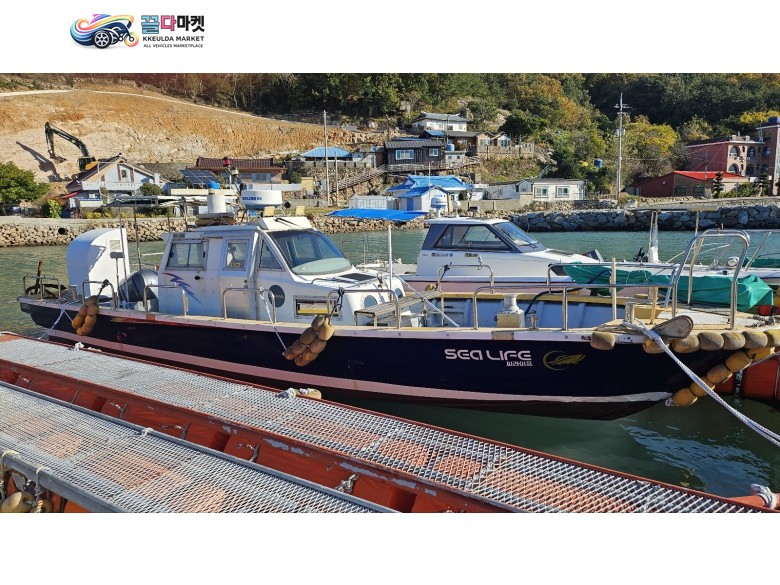 선상낚시에 최적화로 구성된 3톤급 낚시배(레저보트) 판매합니다