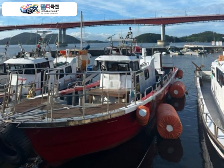 전남 4.99톤 연안복합허가 낚시어선 판매합니다.