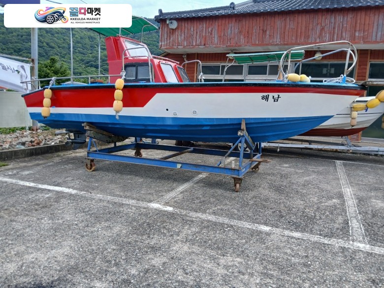 낚시보트 1.4톤 야마하V.140hp 매매