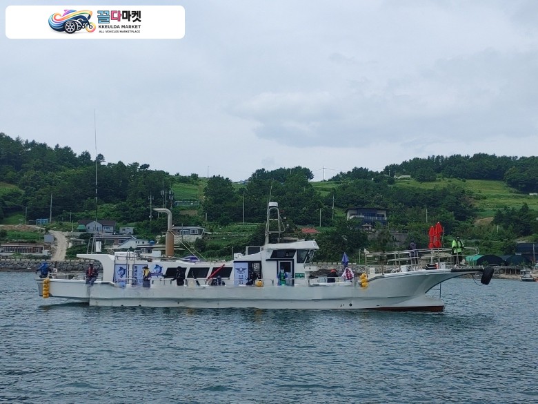 전남 9.77톤 연안복합허가 낚시어선 판매합니다.