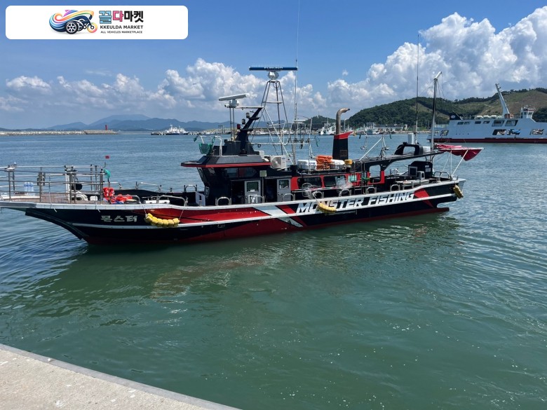 충남 낚시어선 9.77t 판매합니다[허가포함]