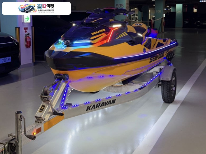 씨두 RXT X 300 RS 2022년식 150시간대 카라반 20년식 트레일러 포함