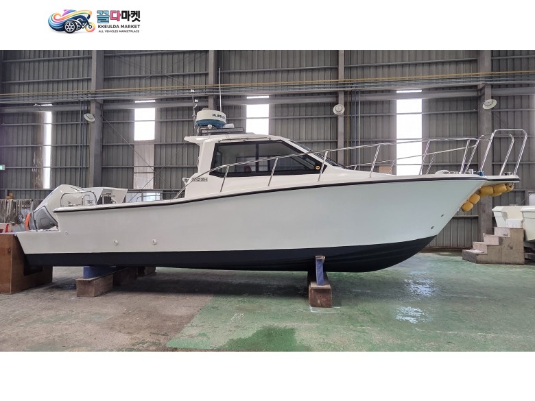 마린레저용 7.9m 보트 / TS260 / 250마력 머큐리 / 즉시 이전 가능