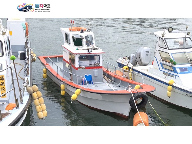 어선형 레저선 1.22톤 61마력 육상디젤 선내기 