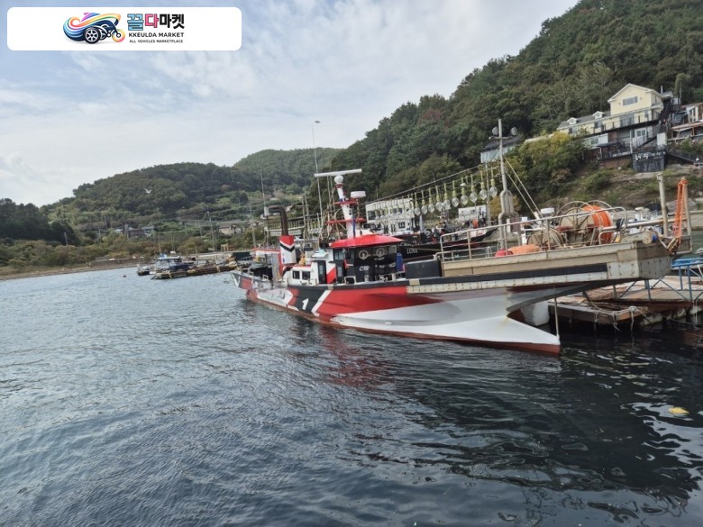 경남 9.77톤 연안복합+연안통발허가 낚시어선 판매합니다.