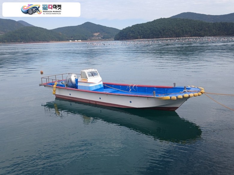 어선.어장관리선 1.40톤 선외기 115마력 판매합니다. (전국가능.선적증서있음)
