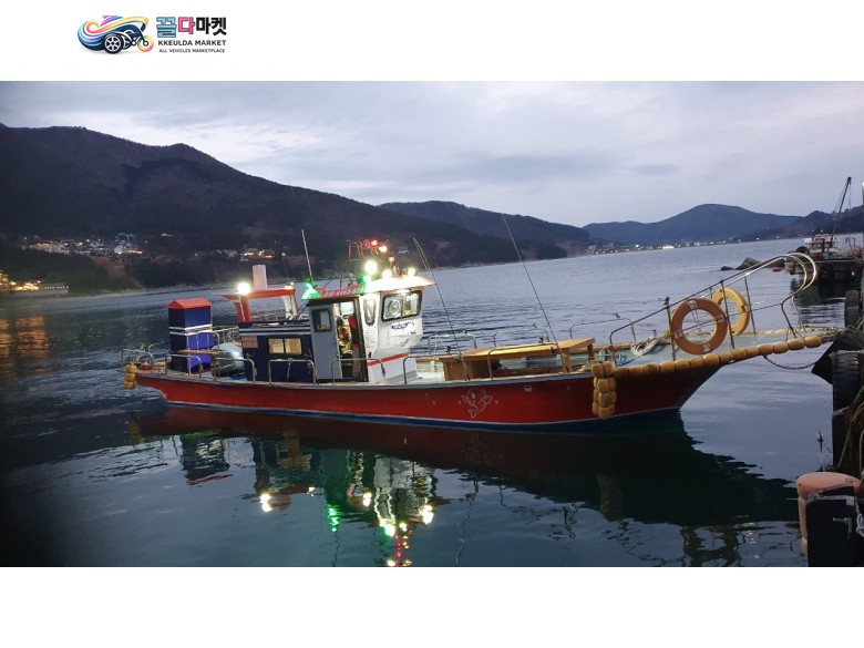 경남 3.70톤 연안복합허가 낚시어선 판매합니다. (공간이 넓어서 너배기형 선외기로 여유공간이넉넉해 ...